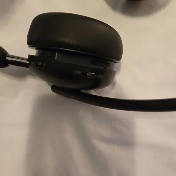 Wireless Headset w/ Mic for Work, Bluetooth 5.3 Headset w/ Noise Cancelling New - Picture 5 of 15